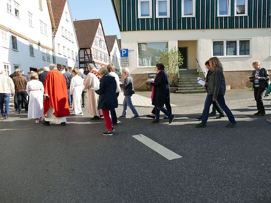 Karfreitgasliturgie und Karfreitagsprozession in Naumburg (Foto: Karl-Franz Thiede)